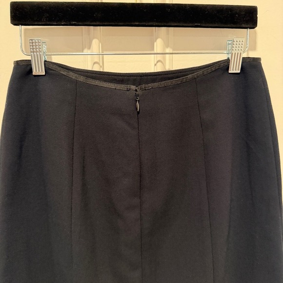 GAP A-Line Black lined Skirt Size 6 - Picture 4 of 5